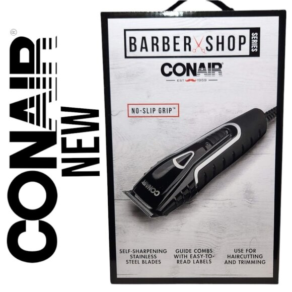 NEW Conair Barber Shop Professional Hair Clippers Cutting Kit Trimmer 20 Piece T - Picture 2 of 14